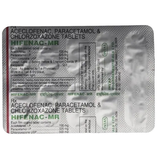 hifenac mr tablet 10's